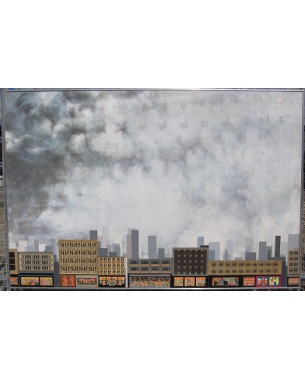 A  Large City Landscape, painted in 1966: Image 2