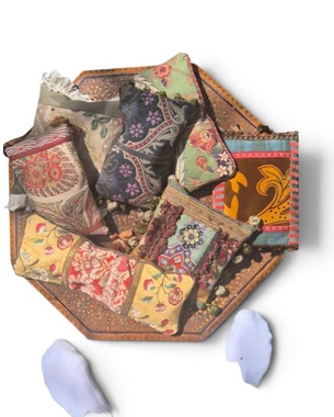 A                        collection of Lavender Pillows by Pugh Too!