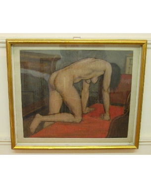 Female nude by Clifford Hall