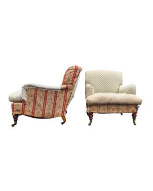 A             pair of Howard and Son matching 'Bridgewater' armchairs: Image 2