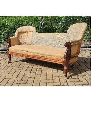 A William IV rosewood settee