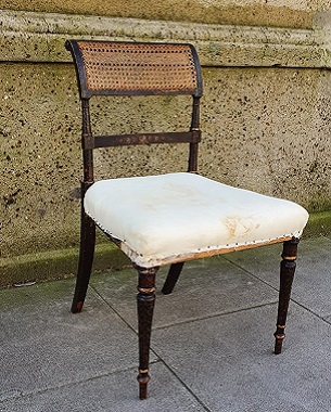 A  fine set 8 of Regency dining chairs: Image 2