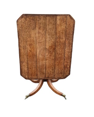 A  country oak Georgian breakfast table: Image 2