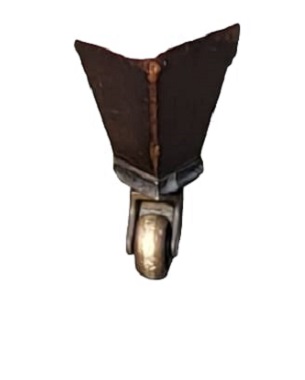 A   Edwardian upholstered armchair: Image 3