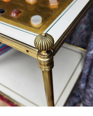 a   fine pair of 'Mallett' two-tier tables: Image 3