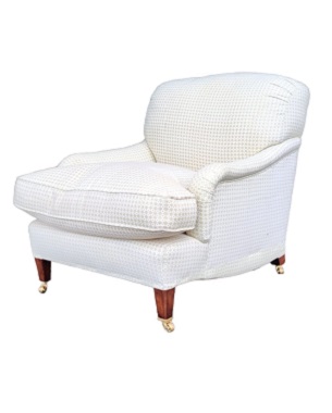 A     'Howard Bridgewater' style armchair by Sean Cooper