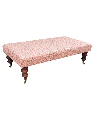 A      Large Victorian ottoman stool: Image 2
