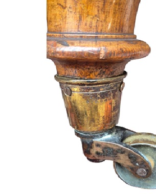 A              Victorian composite oak ottoman/stool: Image 3