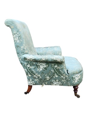 A     early Victorian Howard & Son armchair: Image 3