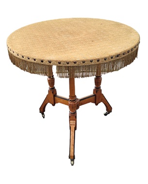 A          fine mid Victorian 'Gypsy table' by Charles Bevan: Image 1