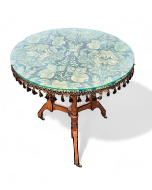 A               fine mid Victorian 'Gypsy table' by Charles Bevan