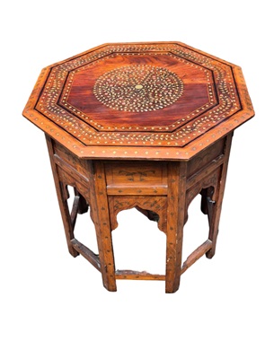 A          Hoshiarpur octagonal table