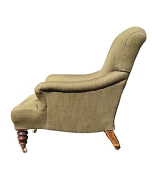 a            Victorian 'Howard-style' armchair: Image 2