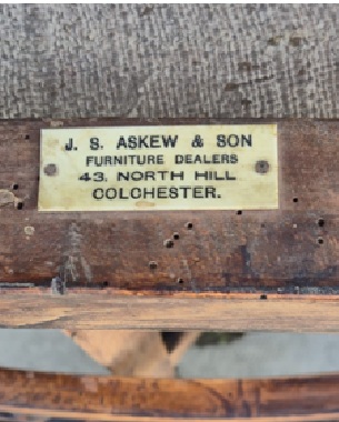 a             set of eight early 19th Century Suffolk country dining chairs: Image 2