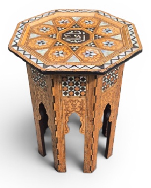 A                Syrian 'Liberty' octagonal table