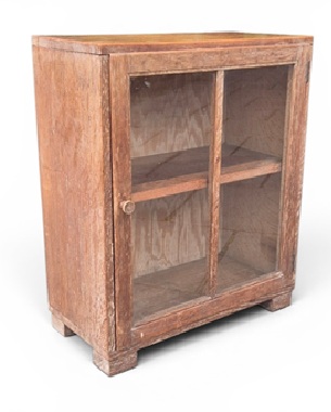 a                30s Heals limed oak cabinet
