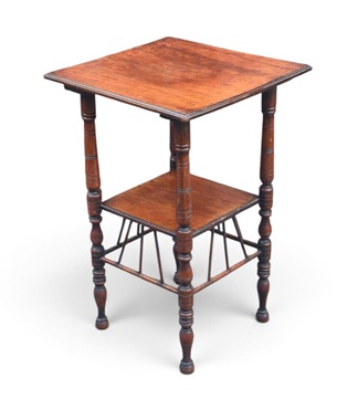 A                Aesthetic 'Godwin' mahogany table