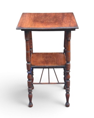 A                Aesthetic 'Godwin' mahogany table: Image 2